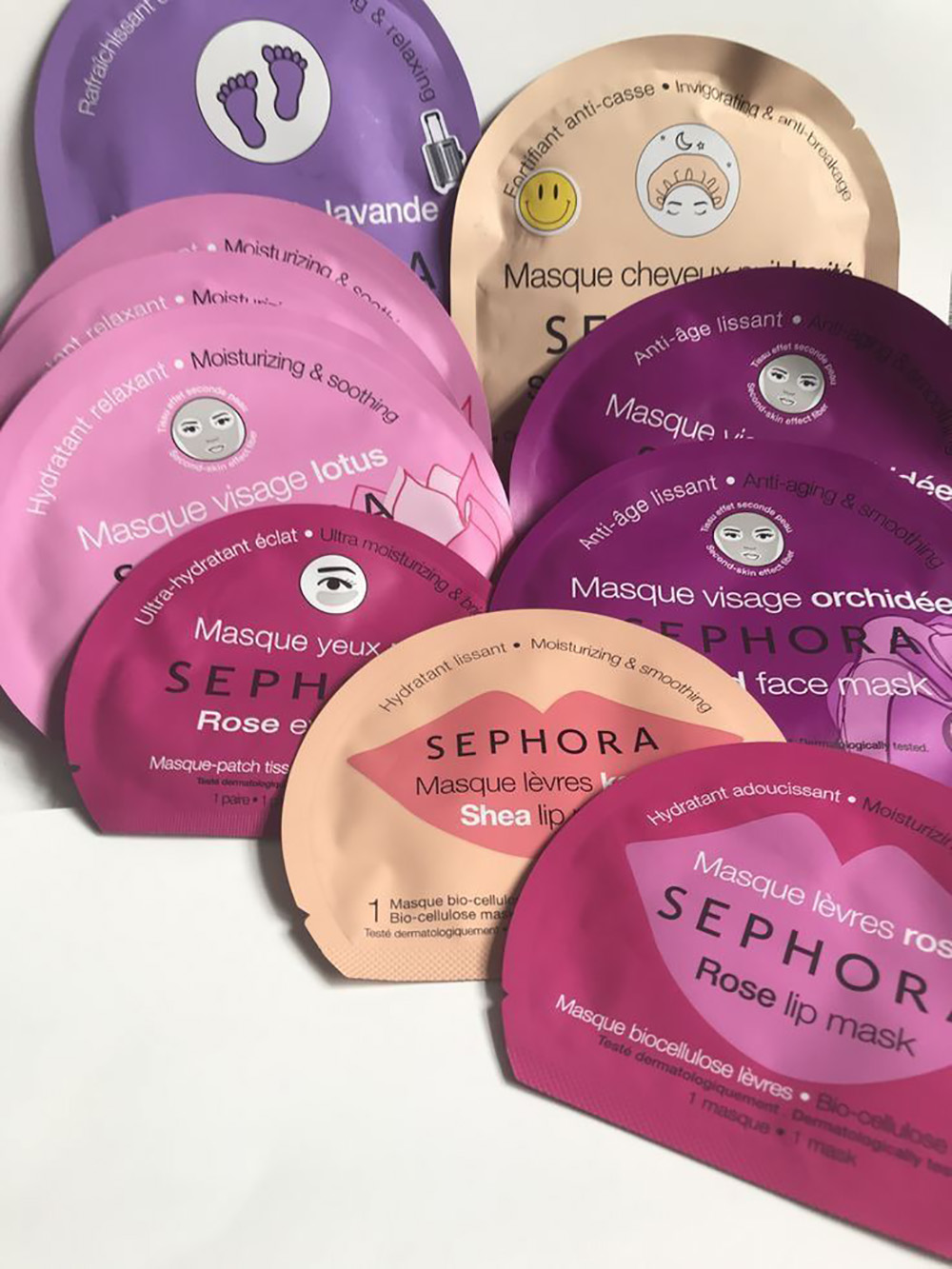 Custom Holographic Facial Mask Packaging