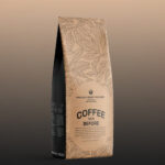 Custom Kraft Side Gusset Coffee Bags Packaging Supplier