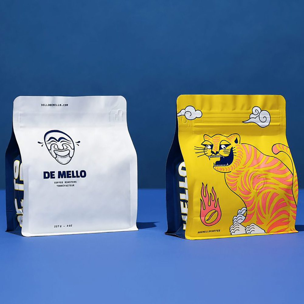 Custom Printed Coffee Bags at wholesale