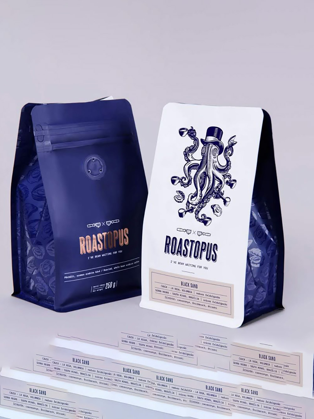 Custom Printed Coffee Bags at wholesale