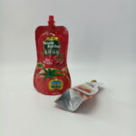 Custom Sauce Spout Pouches Refill Spout Bag Wholesale