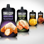 Custom Sauce Spout Pouches Refill Spout Bag Wholesale