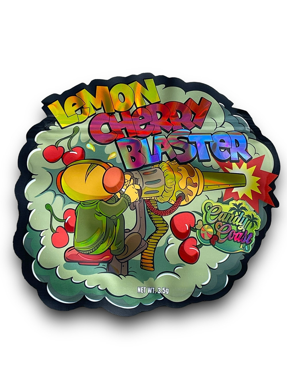 Custom Shaped Die Cut Mylar Bags for Weed Packs