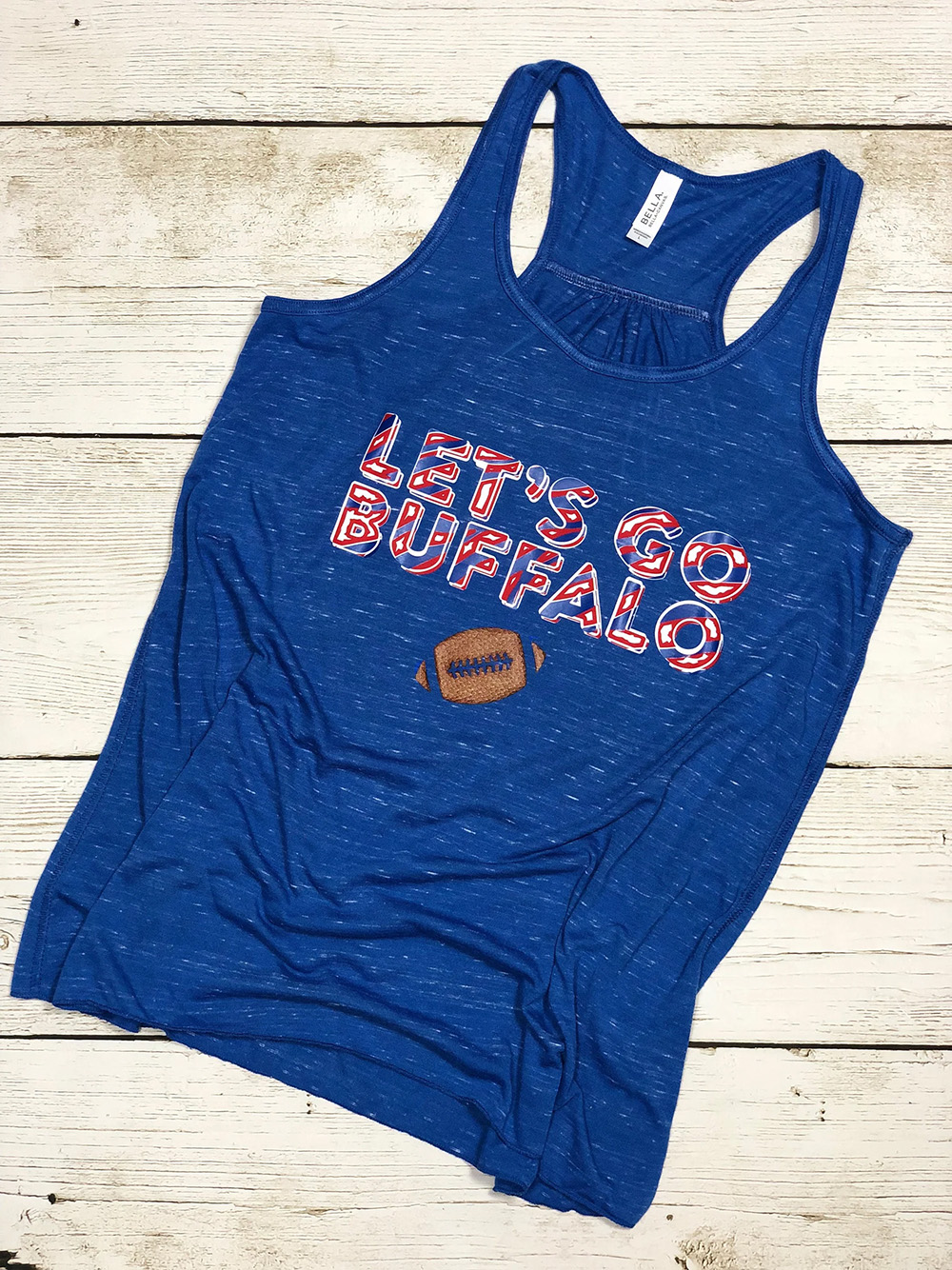 Custom tank tops printing with branded finishes