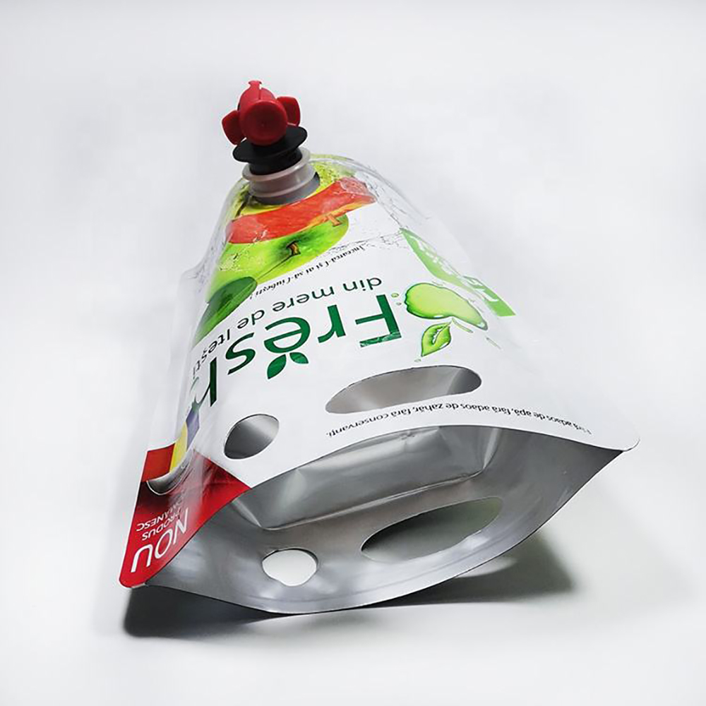 Dispenser Spout Pouches Custom wine packaging fitment pouches