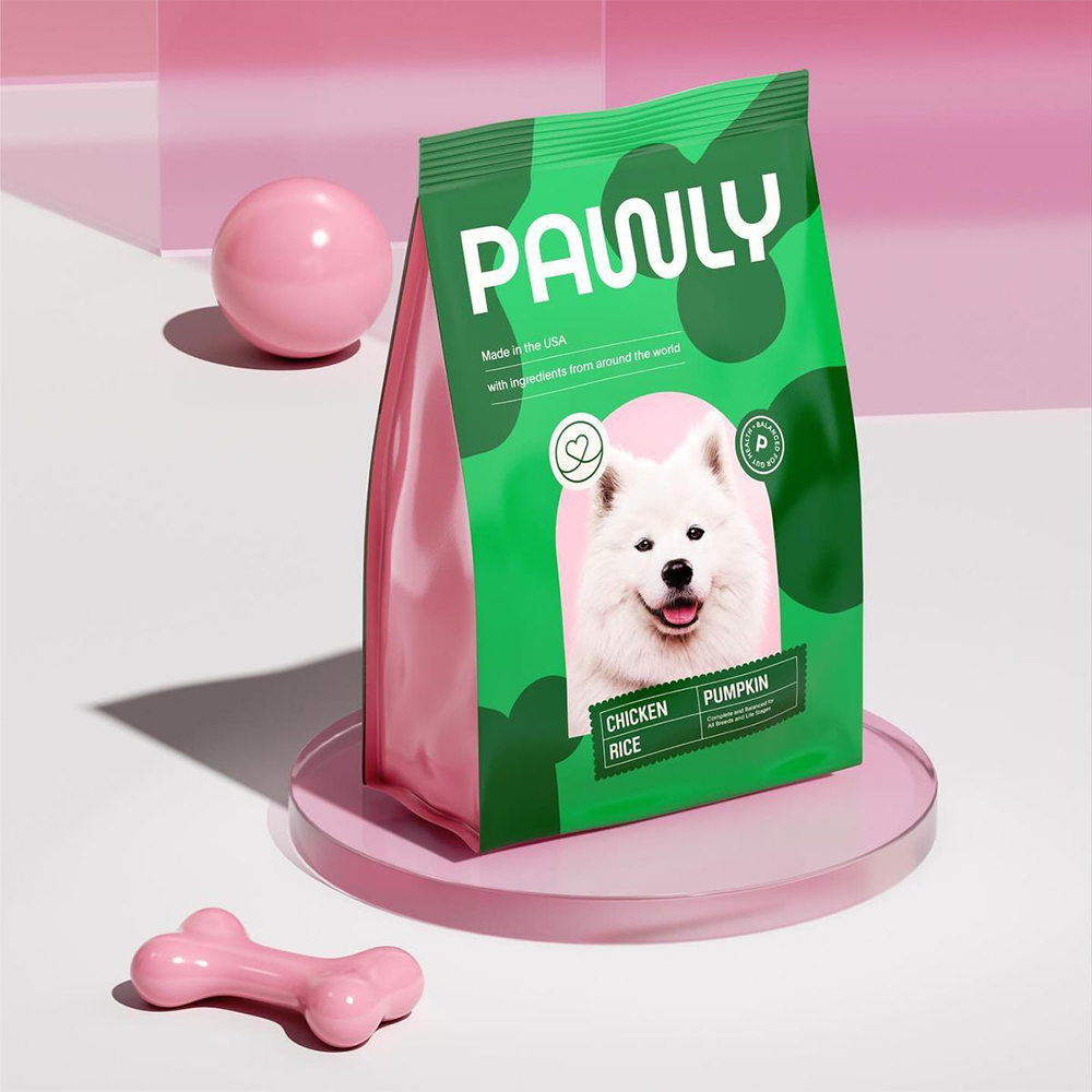 Dog Treat Flat Bottom Packaging Bags