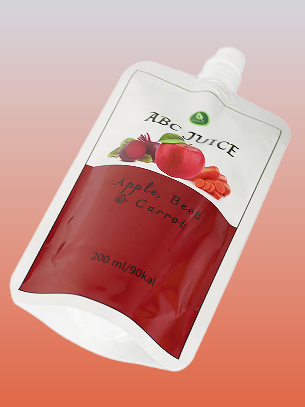 Doypack Spout Pouches quad seal juice bag