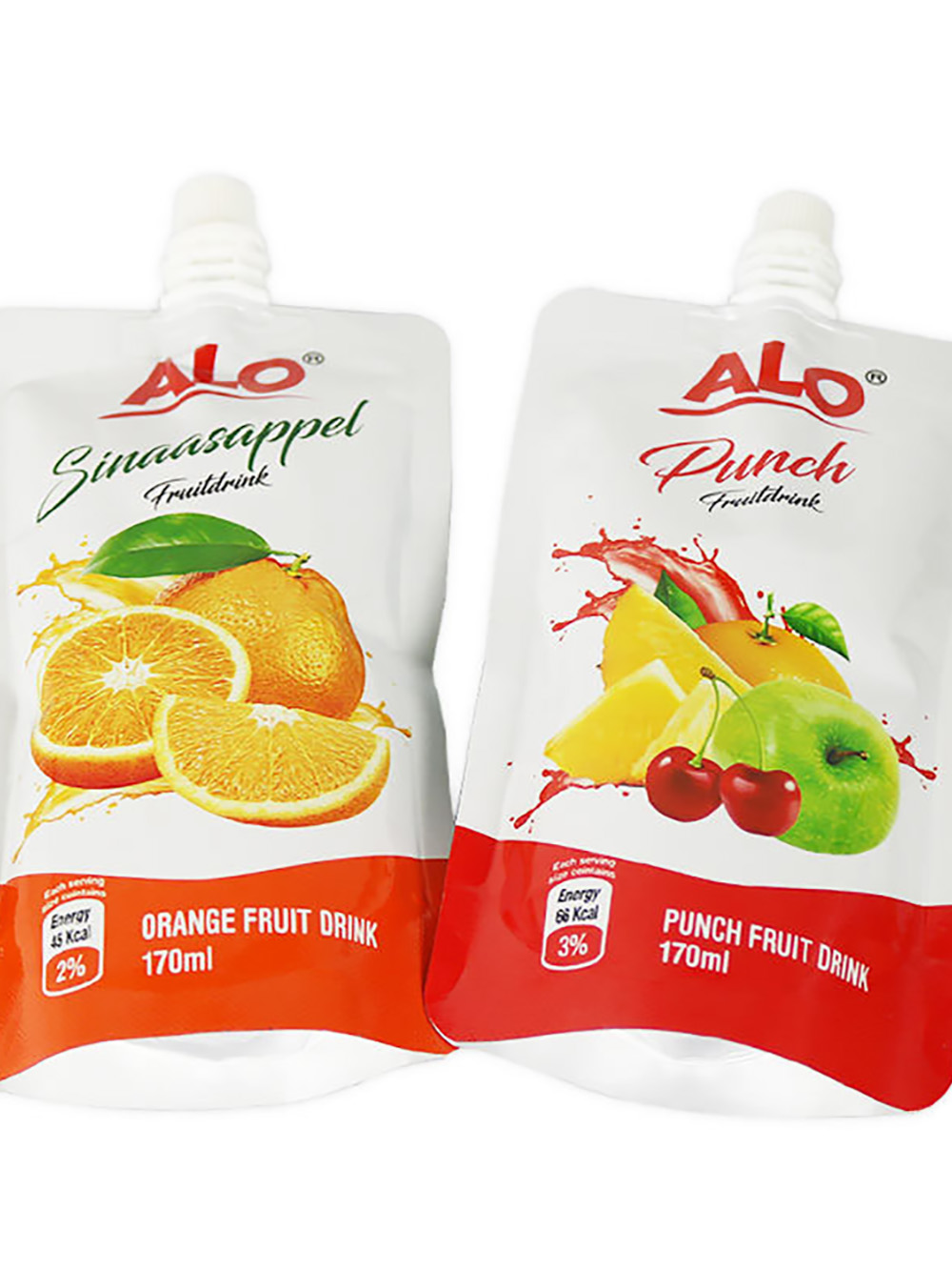 Doypack Spout Pouches quad seal juice bag