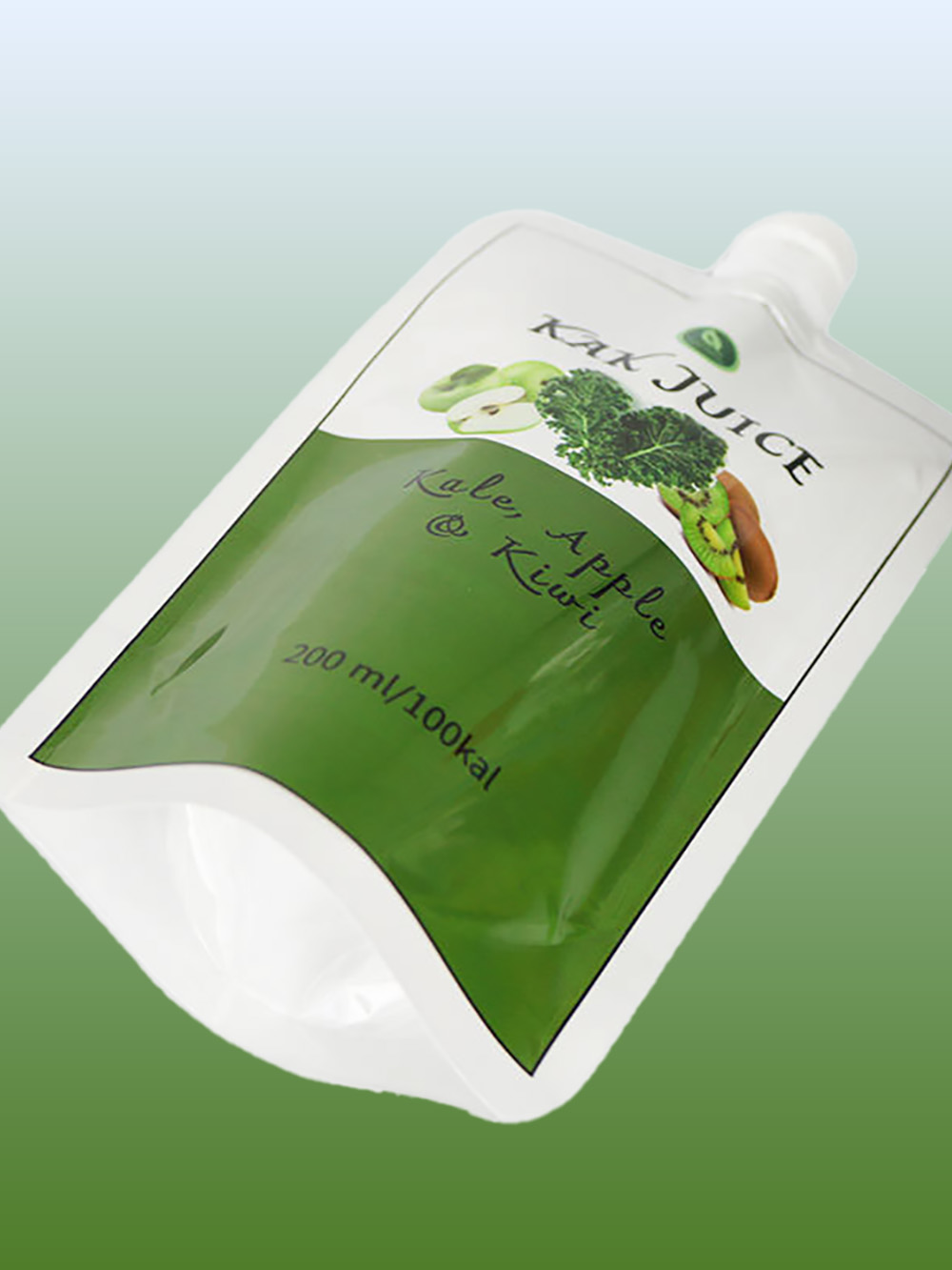 Doypack Spout Pouches quad seal juice bag
