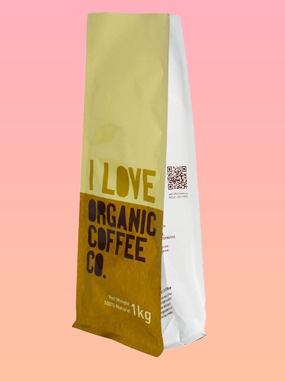 Eco-Friendly Coffee Bags with Valve