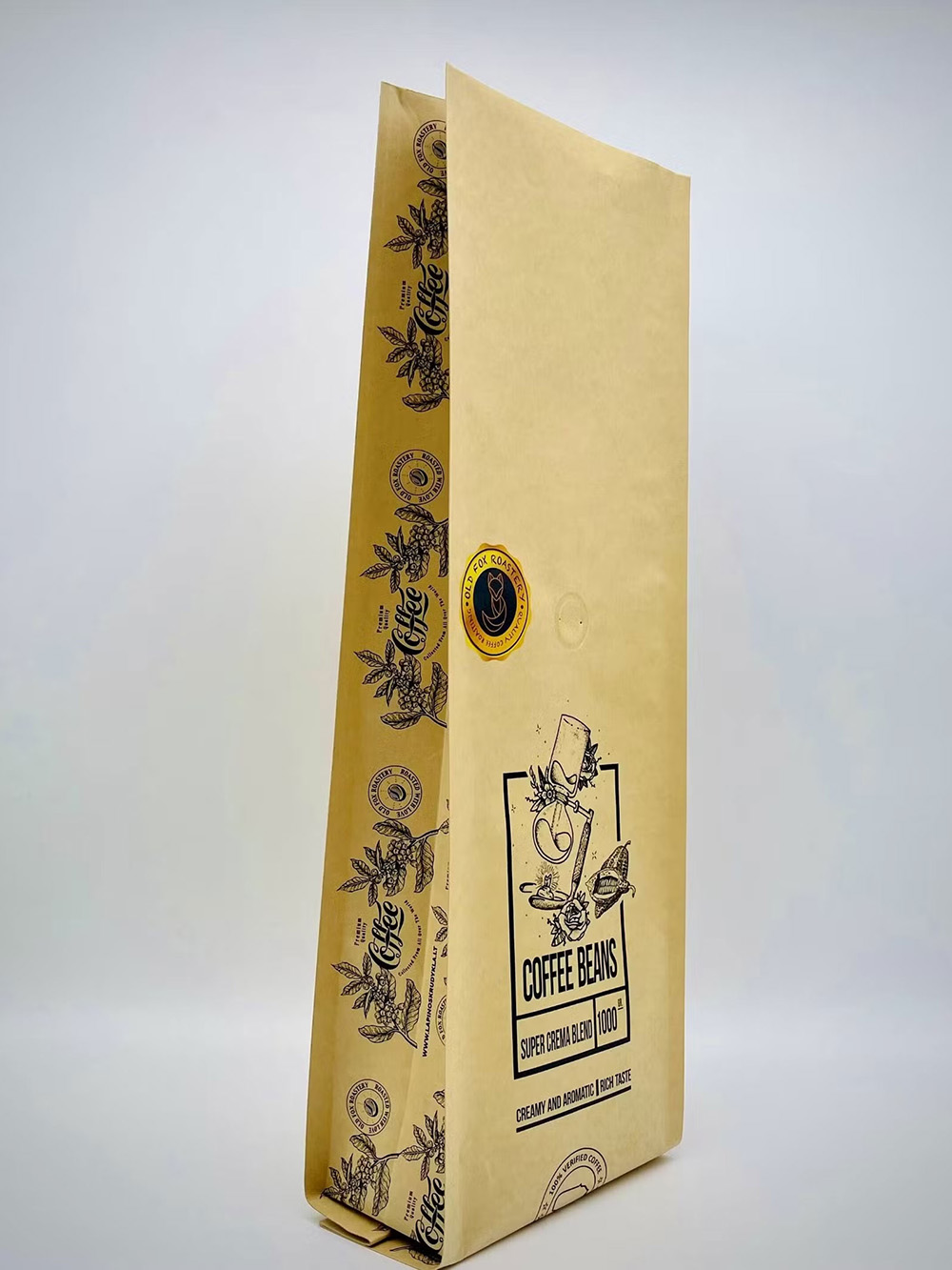 Eco-Friendly Coffee Bags with Valve