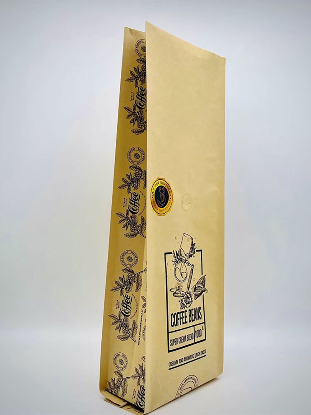 Eco Friendly Coffee Packaging with Valve