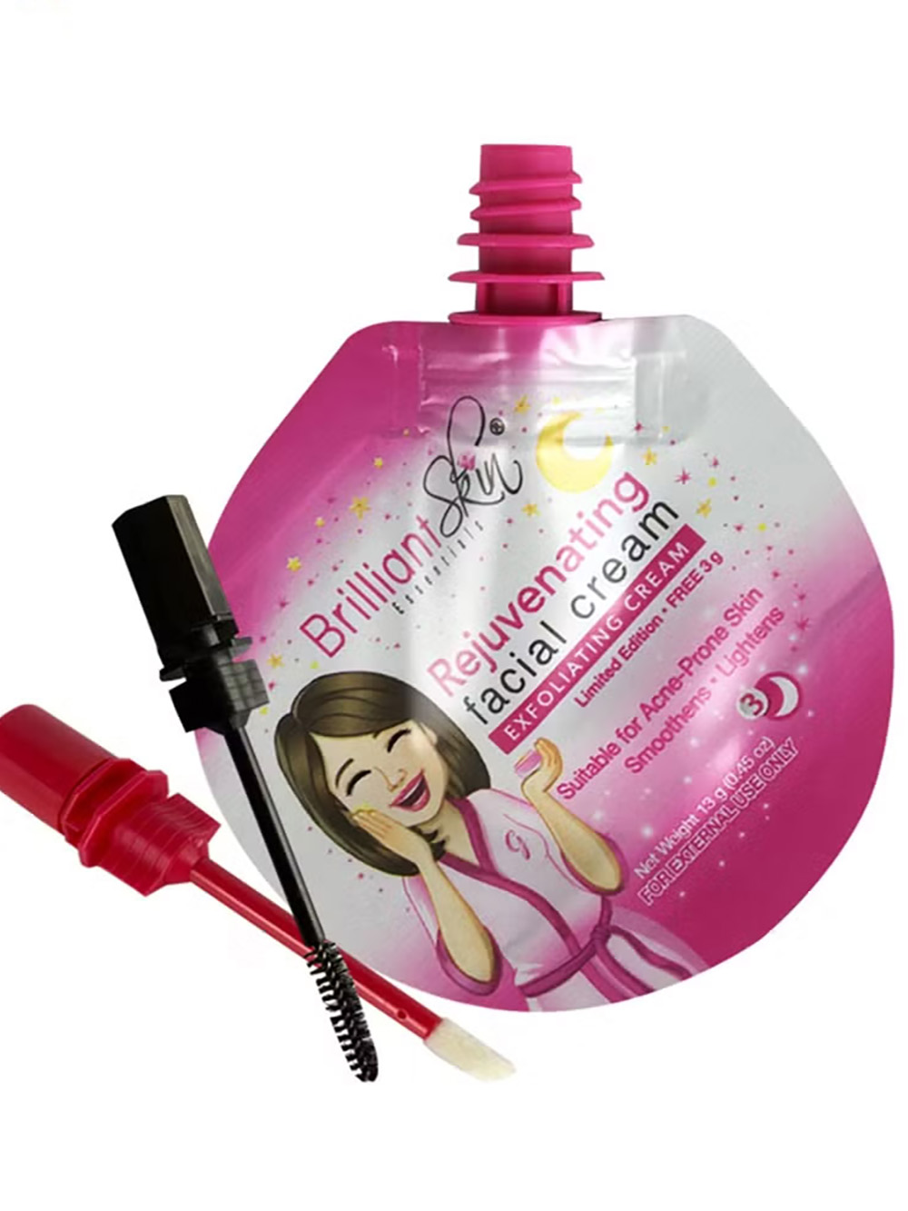 Facial Cream Sachet Packaging