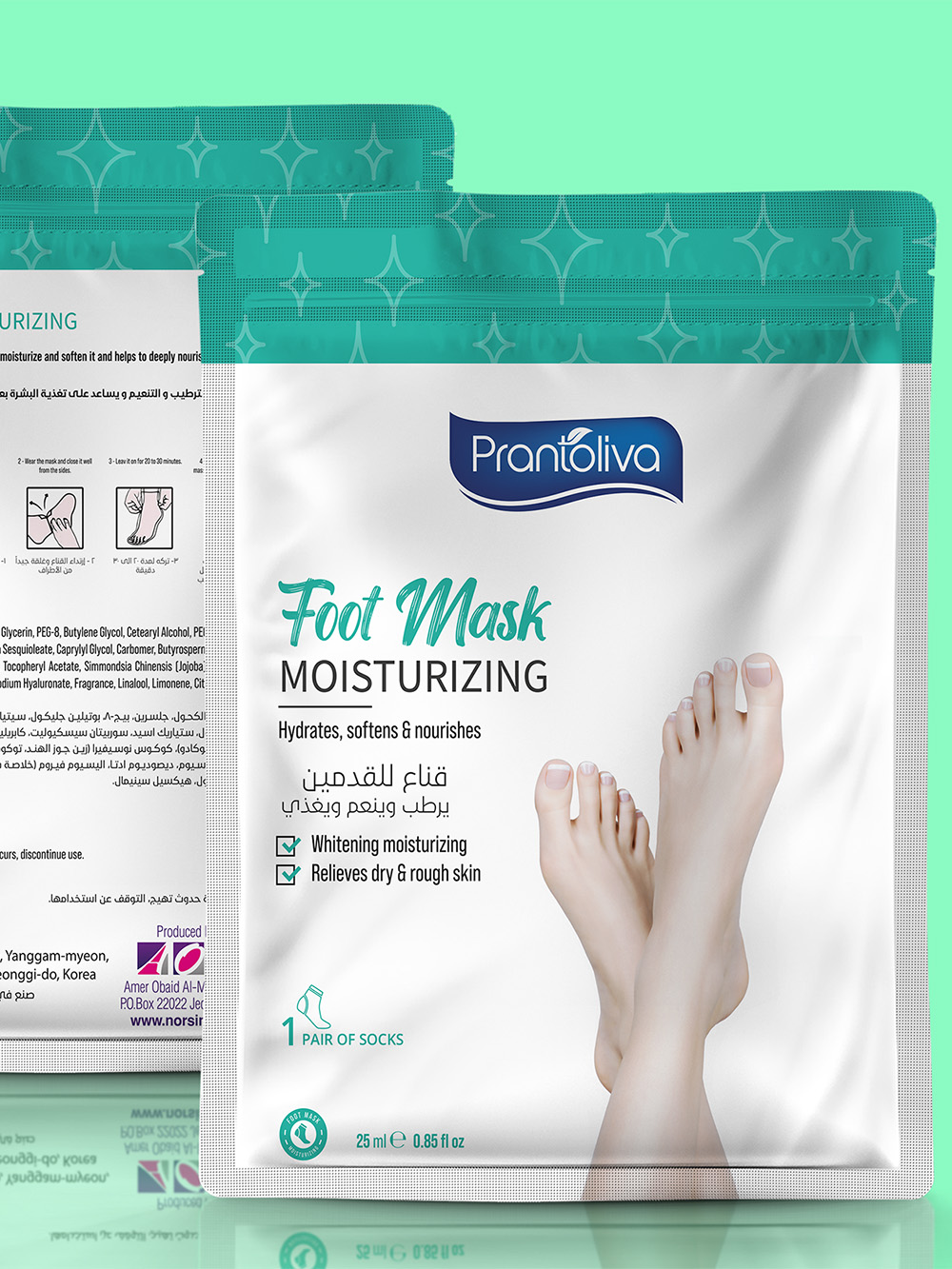 Facial Mask Packaging Pouches