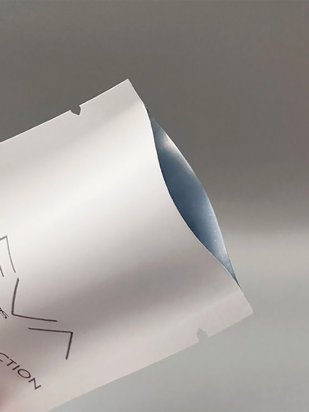Foil Stamped Pouches for cosmetic packaging