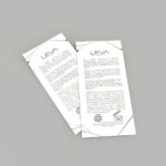 Foil Stamped Pouches for cosmetic packaging