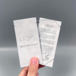 Foil Stamped Pouches for cosmetic packaging