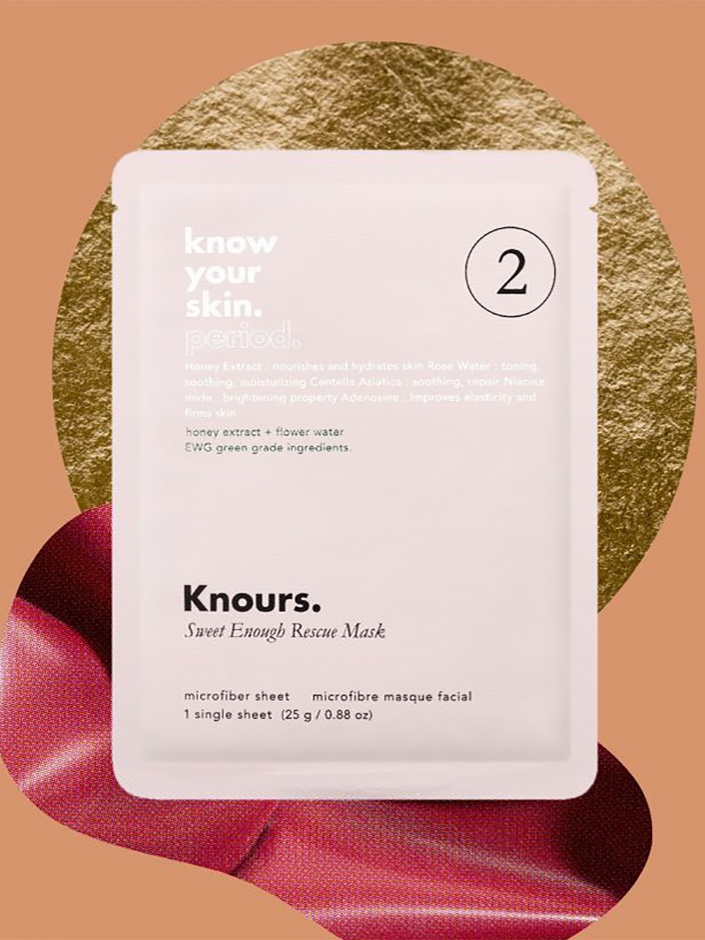 Foil Stamped Pouches for cosmetic packaging