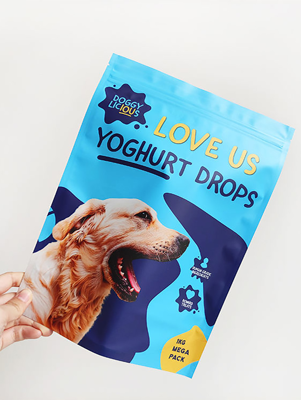 Frozen Dog Food Packaging Pouches