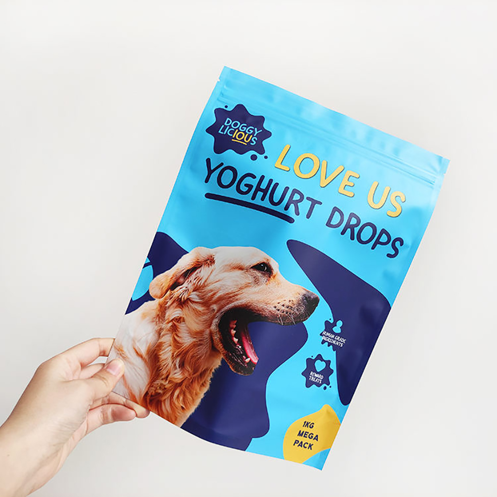 Frozen Dog Food Packaging Pouches