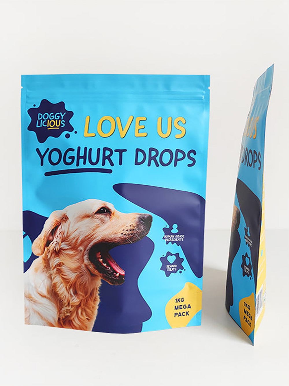 Frozen Dog Food Packaging Pouches
