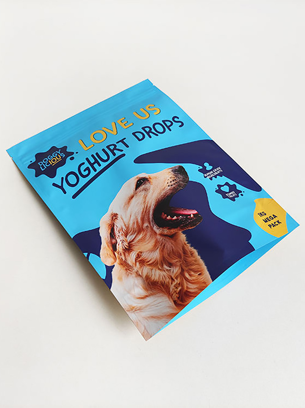 Frozen Dog Food Packaging Pouches