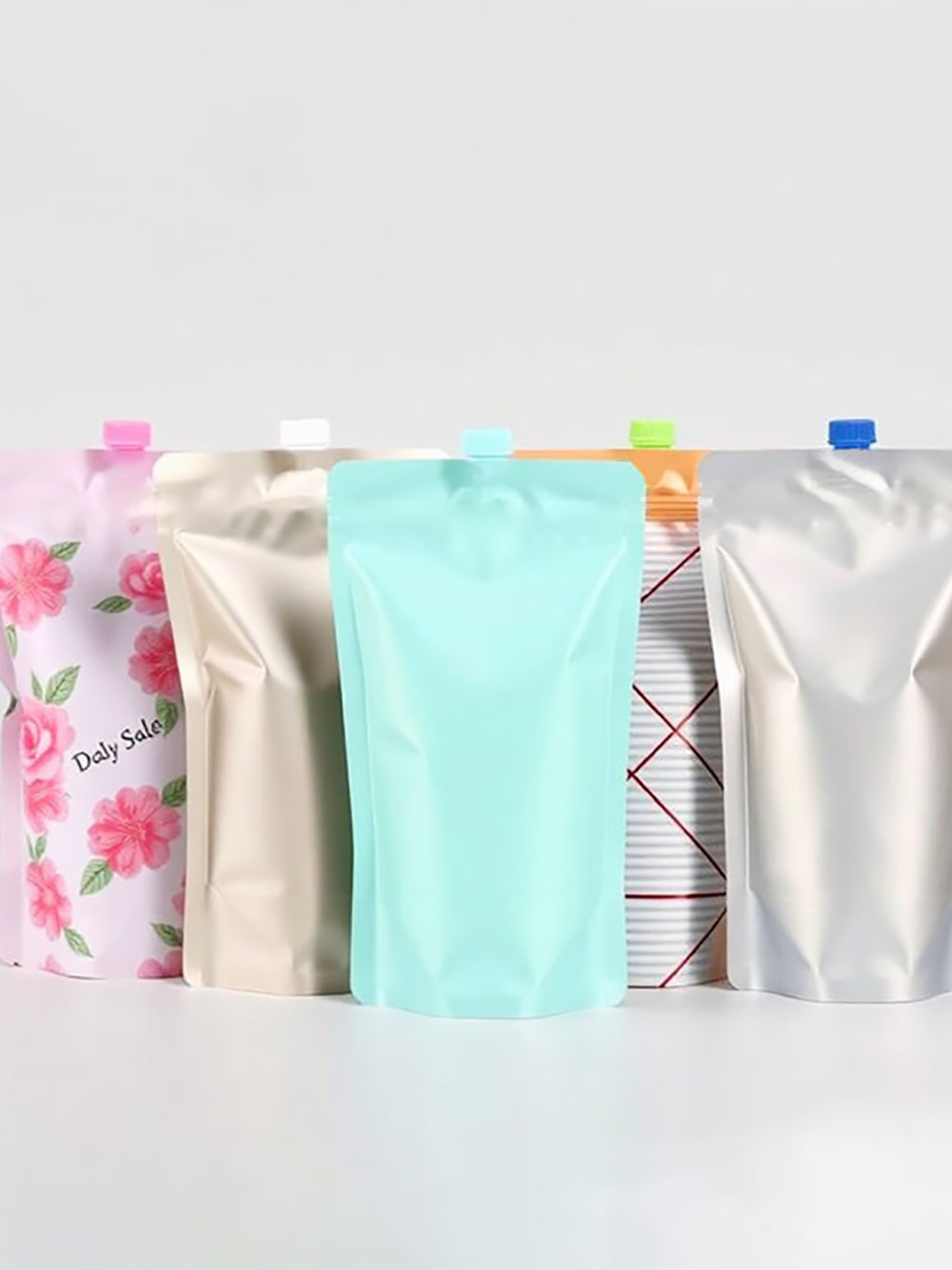 Frozen Drink Stand Up Pouches