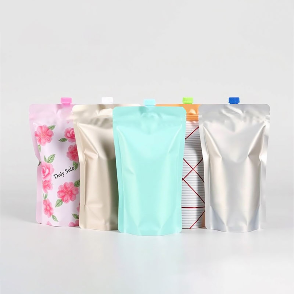 Frozen Drink Stand Up Pouches