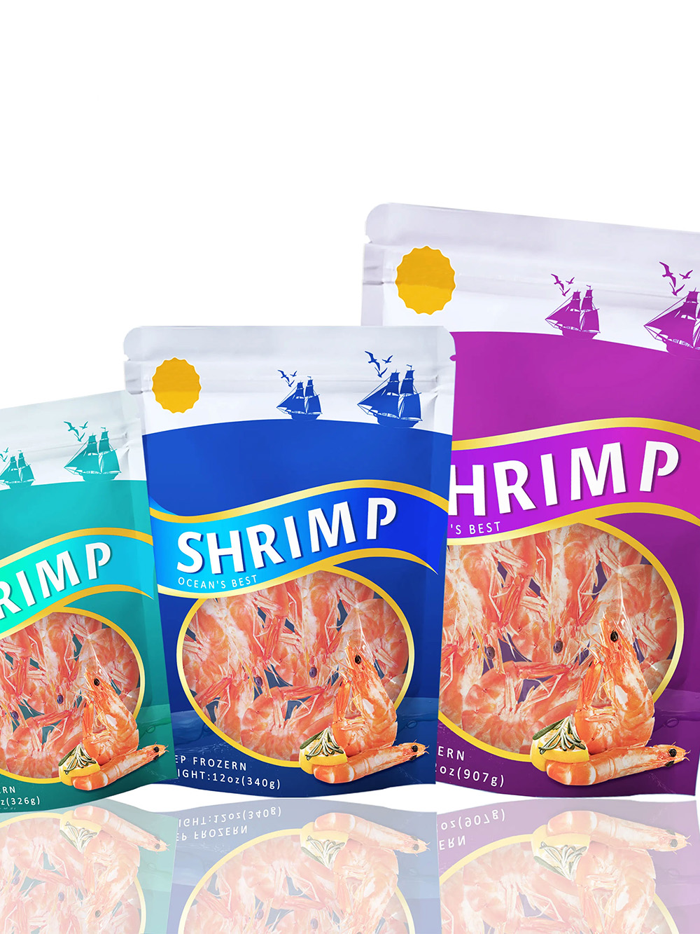 Frozen Shrimp Packaging Bags Wholesale