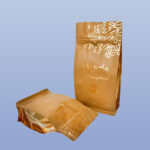 Gold Foil Coffee Bags with Valve