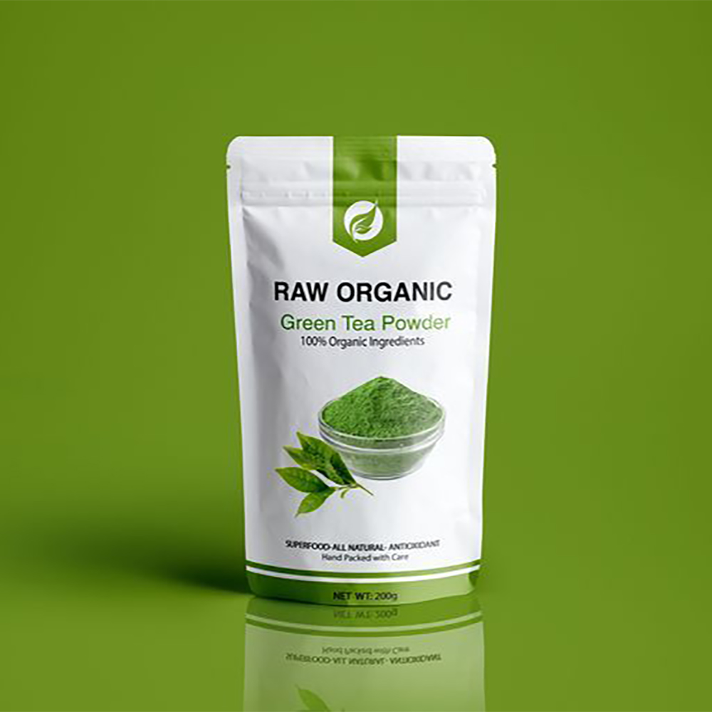 Green Tea Stand Up Pouches