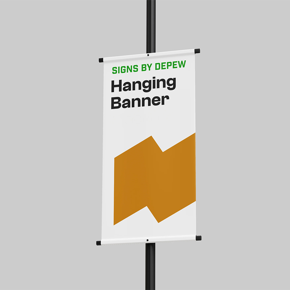 Hanging Banners Printing with custom branding & promotion