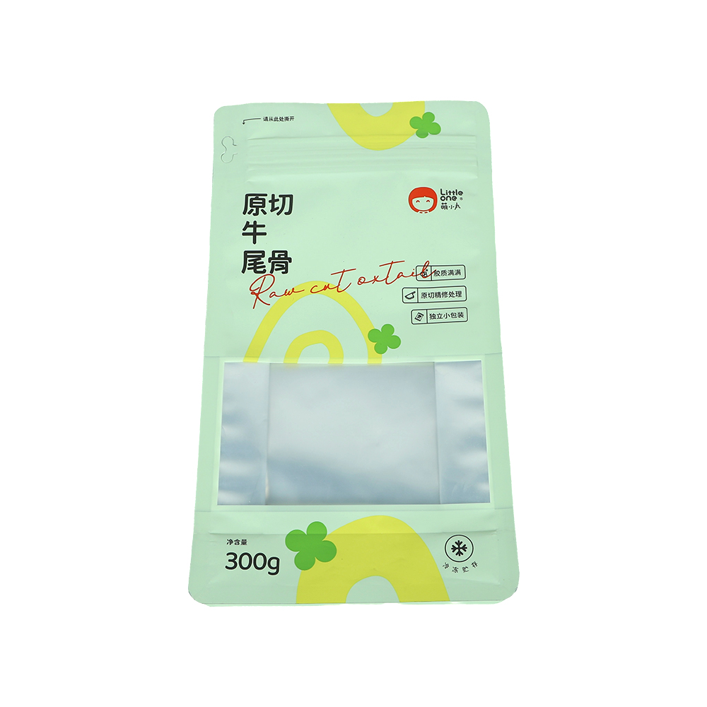 Herbal Tea Stand Up Pouches with Window