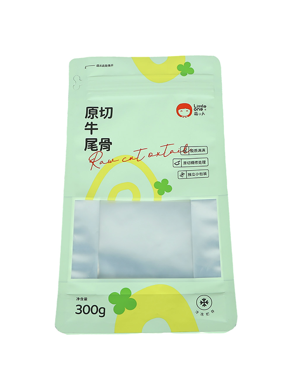 Herbal Tea Stand Up Pouches with Window