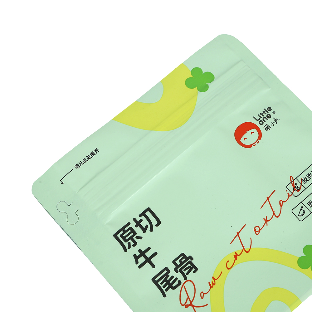 Herbal Tea Stand Up Pouches with Window