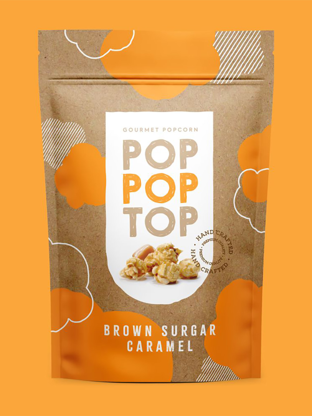 Kraft Snack Packaging Pouches