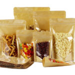 Kraft Stand Up Zipper Pouches