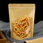 Kraft Stand Up Zipper Pouches