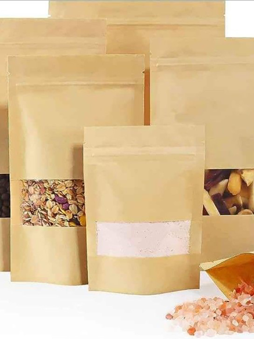 Kraft Child Resistant Bags