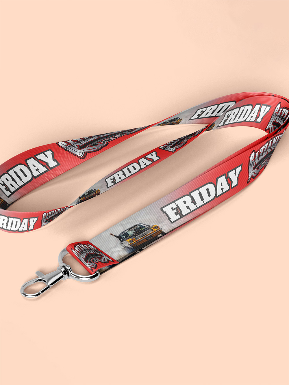 Lanyards & badge holders printing with custom branding