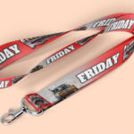 Lanyards & badge holders printing with custom branding
