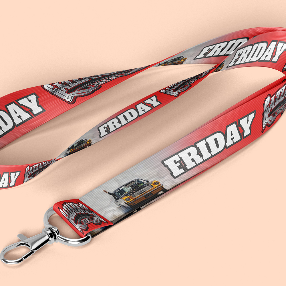 Lanyards & badge holders printing with custom branding