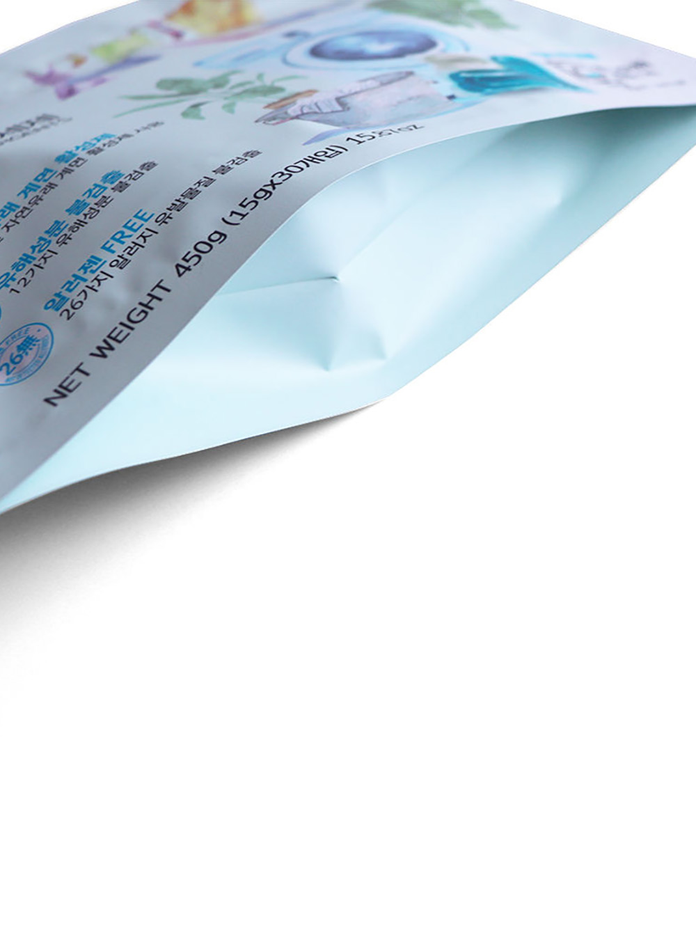 Laundry Sheet Packaging Pouches