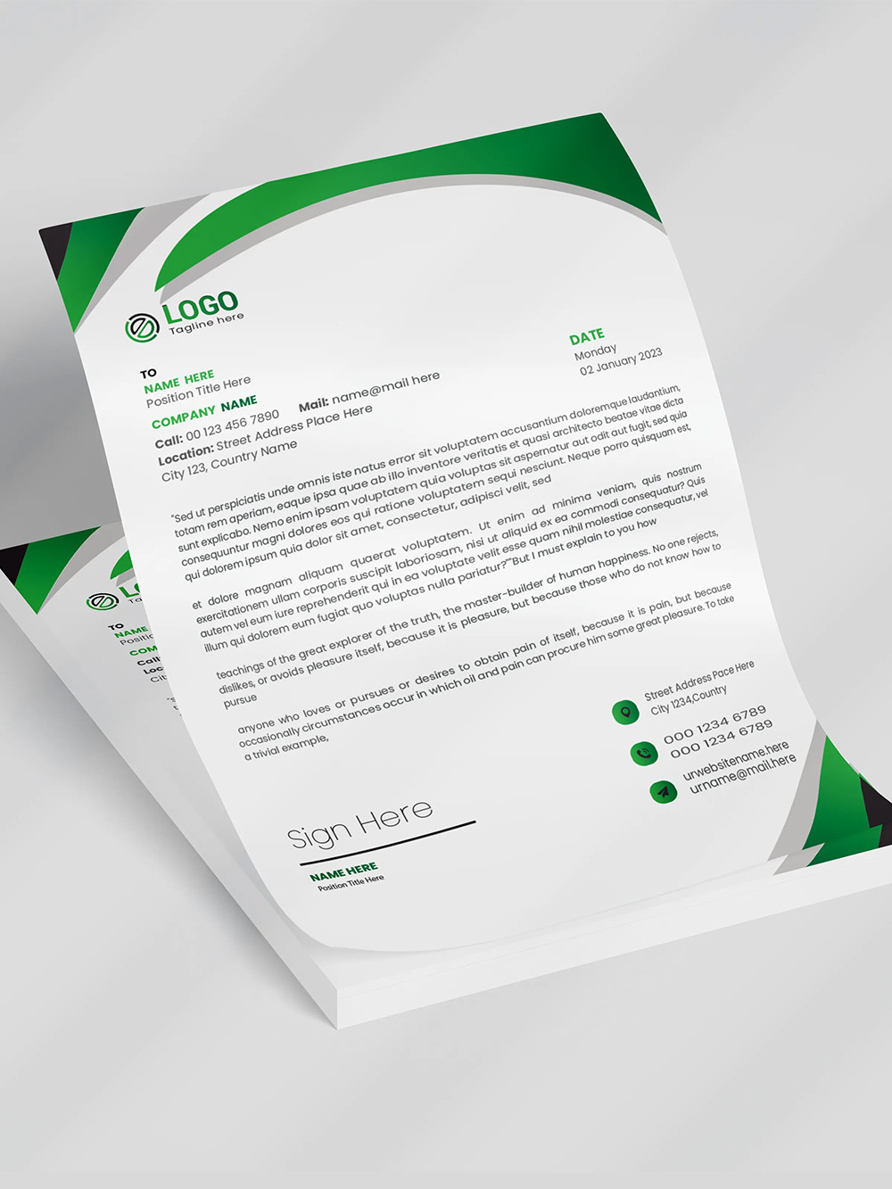 Letterheads Printing