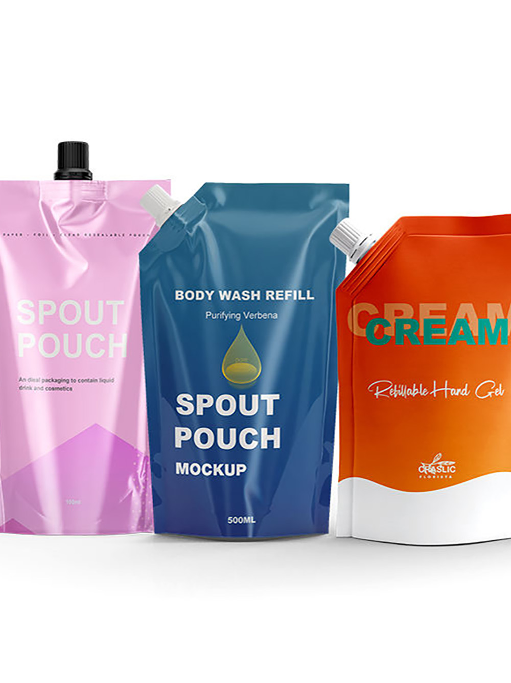 Liquid Refill Spout Pouches & Wine packaging pouch with spout