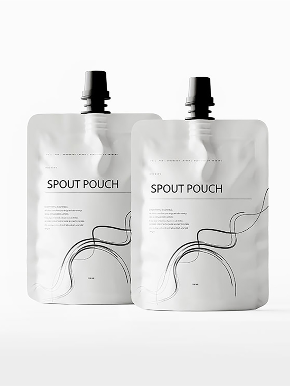 Liquid Refill Spout Pouches & Wine packaging pouch with spout