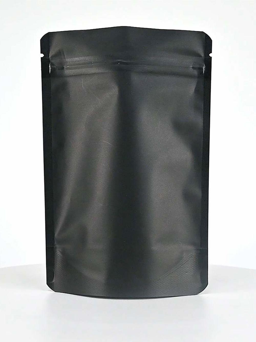 Matte Black Child Resistant Mylar Bags