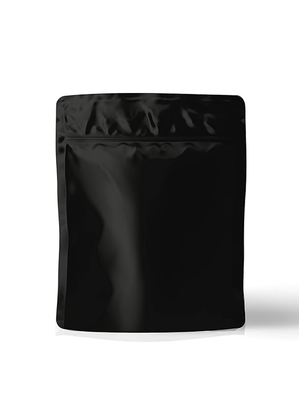 Matte Black Child Resistant Mylar Bags