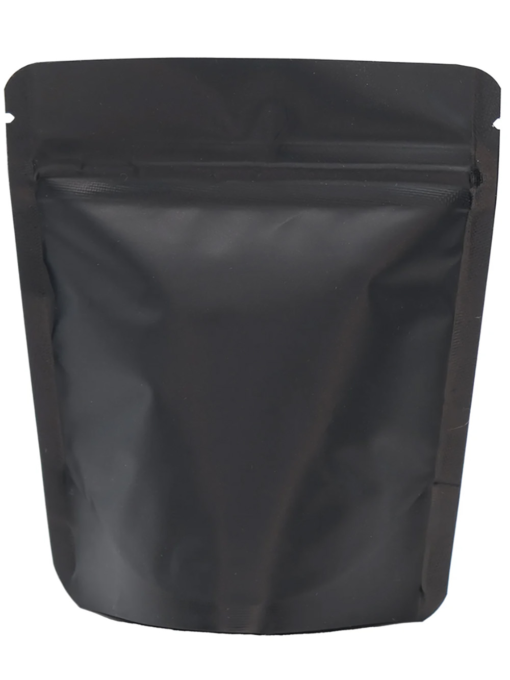 Matte Black Child Resistant Mylar Bags