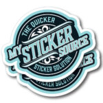 Multi Shapes Stickers Printing with your brand logo